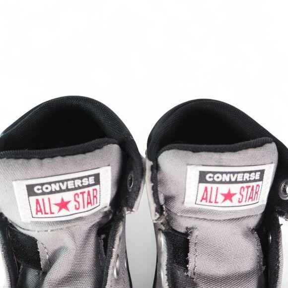 Converse Chuck Taylor All Star Mid Axel Sneakers Grey / Black / 663884F Youth 12 - Picture 10 of 10